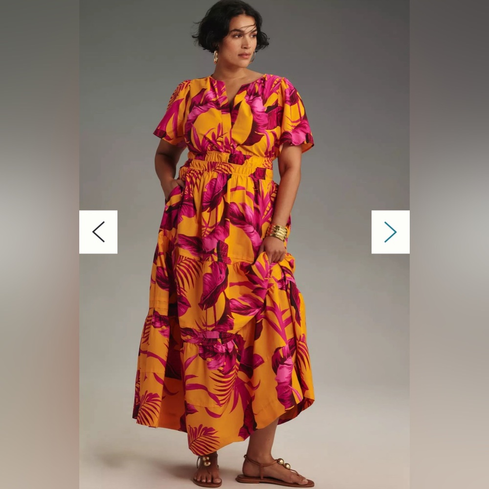 Maeve Anthropologie Somerset Maxi Dress